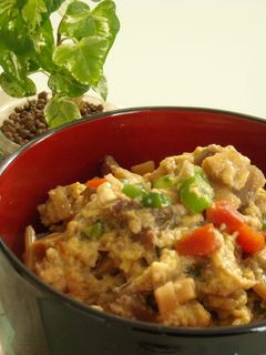 ☆おせちの残りde 煮しめ丼☆-レシピのメイン写真