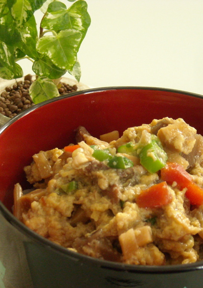 ☆おせちの残りde　煮しめ丼☆-レシピのメイン写真