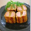 おさかなソーセージ油揚げチーズ巻き