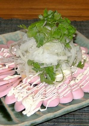 おさかなソーセージでカルパッチョ-レシピのメイン写真