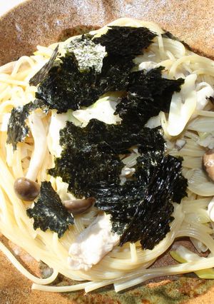 ささみと長ねぎのクリームパスタ-レシピのメイン写真