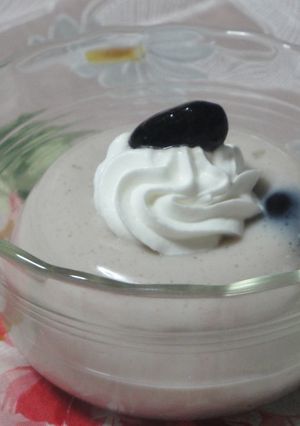 黒豆プリン-レシピのメイン写真