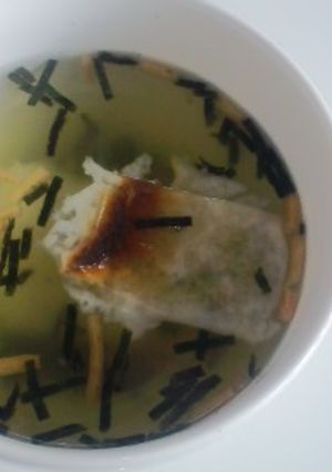 簡単☆お茶漬けのもとでお雑煮!-レシピのメイン写真