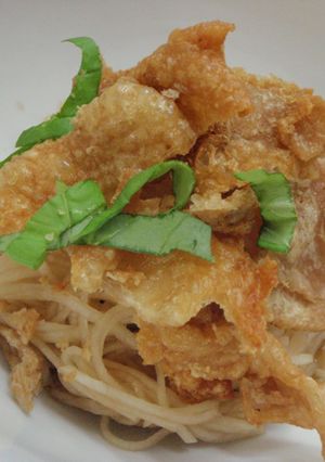 料亭みたい!鶏皮と細切り大根の小鉢-レシピのメイン写真
