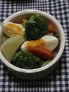 シンプル温野菜サラダ-レシピのメイン写真