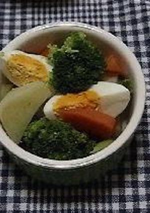 シンプル温野菜サラダ-レシピのメイン写真