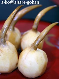 おせちに!「クワイの煮物」-レシピのメイン写真