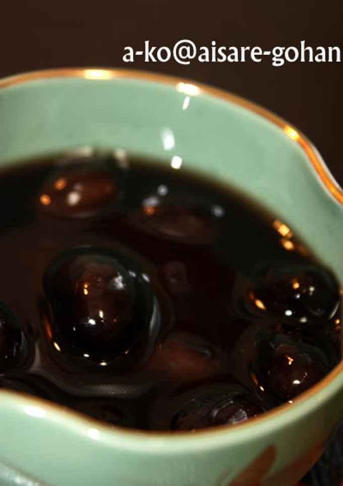 「つやつや“黒豆煮”　関西風」-レシピのメイン写真