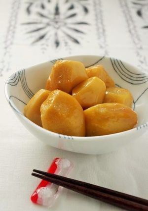 里芋の煮ころがし 柚子風味-レシピのメイン写真