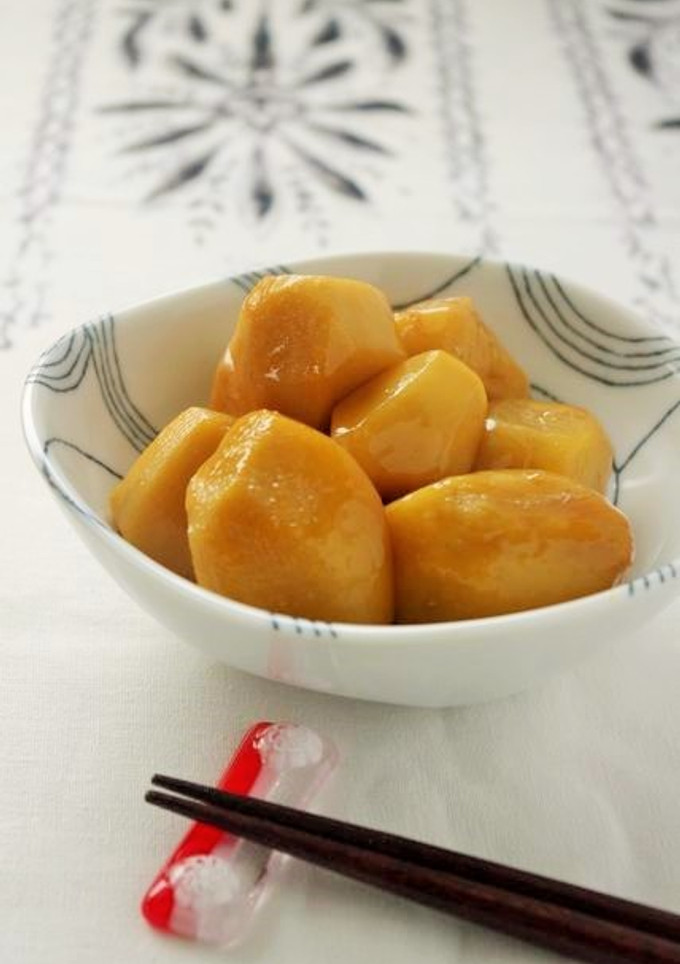里芋の煮ころがし 柚子風味-レシピのメイン写真