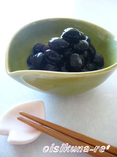 おせちの黒豆-レシピのメイン写真