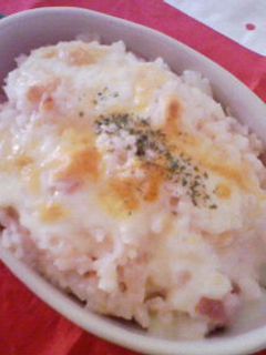 手抜きランチ♪たらこドリア☆-レシピのメイン写真