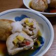 お節の残りで 里芋団子の揚げ物