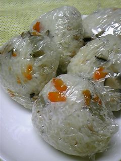 ●おせちの煮物の残りで炊き込みご飯●-レシピのメイン写真