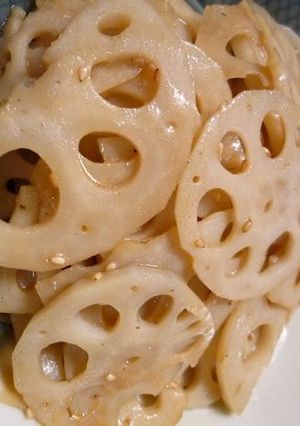 母の味♬れんこんのきんぴら-レシピのメイン写真