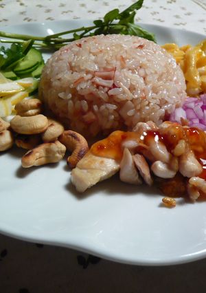 お家でタイ料理＊梅とナンプラーの炒飯-レシピのメイン写真