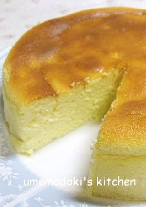ふわっふわ～♪スフレチーズケーキ-レシピのメイン写真