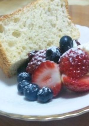 ☆可愛く飾りつけ☆★シフォンケーキ★-レシピのメイン写真