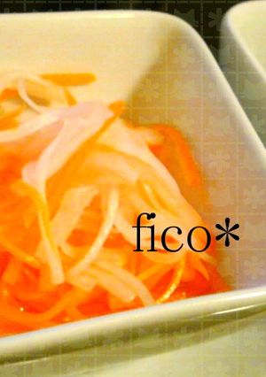 簡単おせち★2色なます-レシピのメイン写真