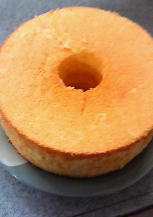 上新粉で柚子茶シフォンケーキ-レシピのメイン写真