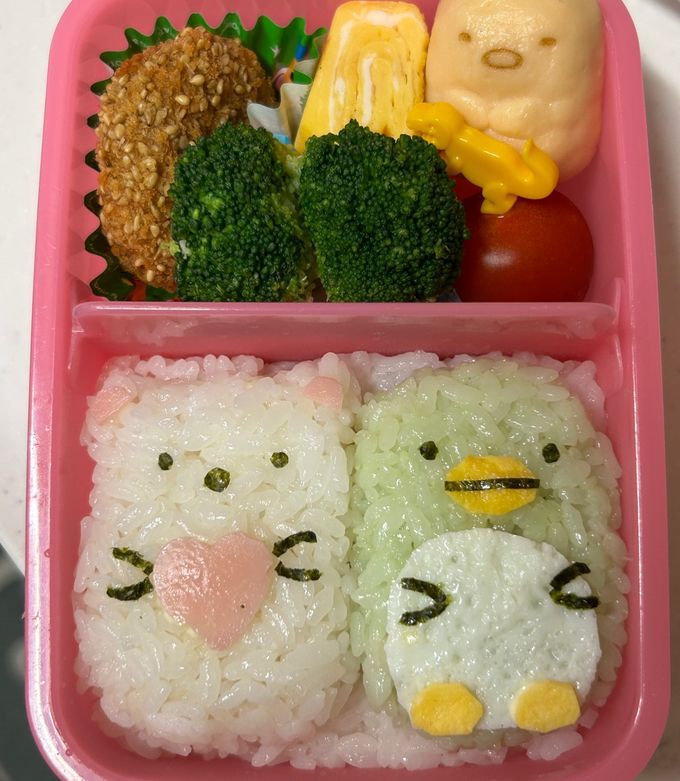 すみっこキャラ弁-レシピのメイン写真