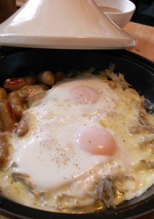 タジン鍋で☆ハッシュドポテトのチーズ焼き-レシピのメイン写真