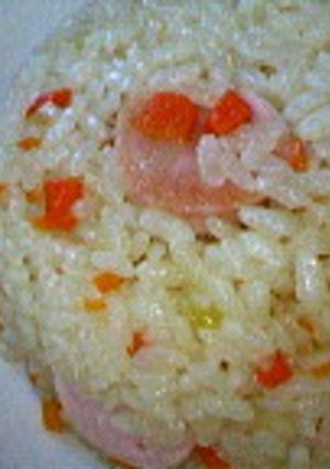 魚肉ソーセージのピラフ-レシピのメイン写真