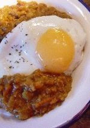 ベイクドビーンズのドライカレー-レシピのメイン写真