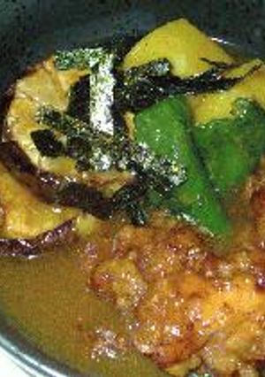 唐揚げと野菜の揚げ出し（とろ～りカレー風味で）-レシピのメイン写真