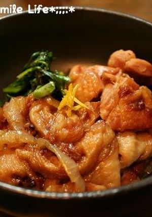 車麩と鶏肉の煮物-レシピのメイン写真