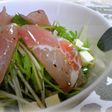 水菜と生ハムの簡単サラダ☆
