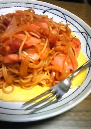 昔ながらのナポリタン-レシピのメイン写真