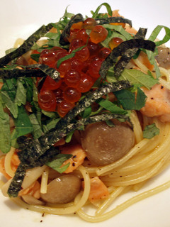 鮭とキノコの和風パスタ-レシピのメイン写真