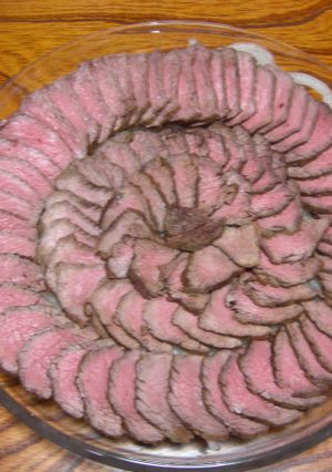 簡単でおいしい肉のタタキ-レシピのメイン写真