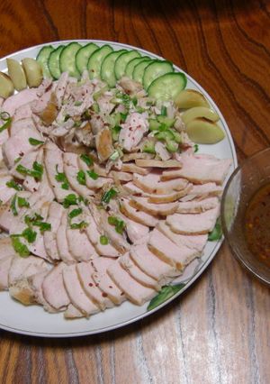 鶏のタタキ風サラダ-レシピのメイン写真