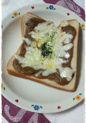 サクッ★とろ~っ❤チーズカレートースト-レシピのメイン写真