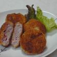 「おさかなのソーセージ」でエビカツ