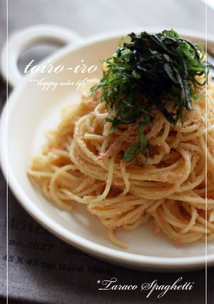失敗なし！簡単クリーミーたらこスパ♪-レシピのメイン写真