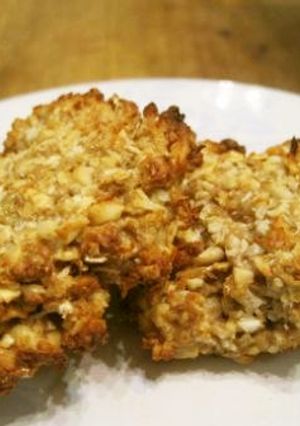 全粒粉のオートミールココナッツクッキー-レシピのメイン写真