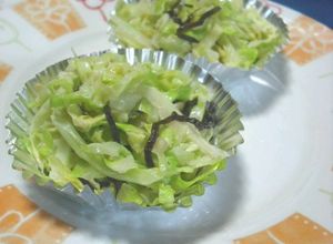 お弁当に3分キャベツと塩昆布のマヨサラダ-レシピのメイン写真