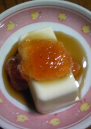 ☆豆腐デザート ジャムメープル☆-レシピのメイン写真