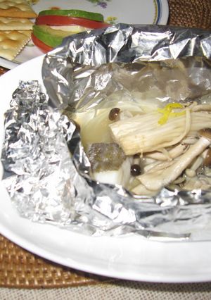 牡蠣のホイル焼き-レシピのメイン写真