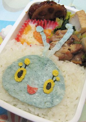 キャラ弁　マナフィー弁当（ポケモン）-レシピのメイン写真