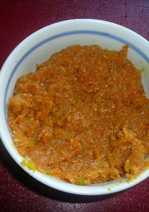 懐かしい味　田舎の油味噌-レシピのメイン写真