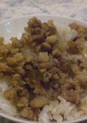 台湾豚肉そぼろ丼-レシピのメイン写真
