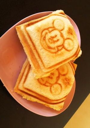 簡単美味いﾀﾗﾓｻﾗﾀﾞのﾎｯﾄｻﾝﾄﾞ-レシピのメイン写真