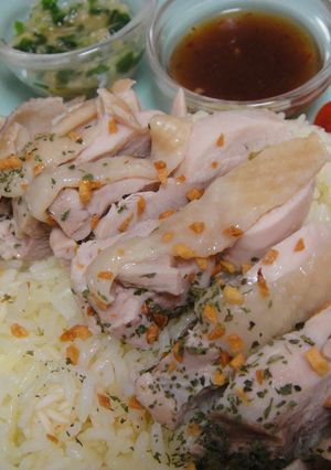 簡単!シンガポール海南鶏飯★チキンライス-レシピのメイン写真