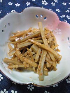 みそ味キンピラ♪-レシピのメイン写真