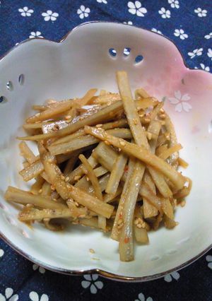みそ味キンピラ♪-レシピのメイン写真