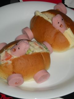 キャラ弁★ミニカードッグ-レシピのメイン写真